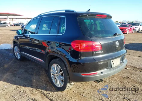2014 Volkswagen Tiguan Se z USA, uszkodzony, nr VIN WVGAV3AX7EW563596